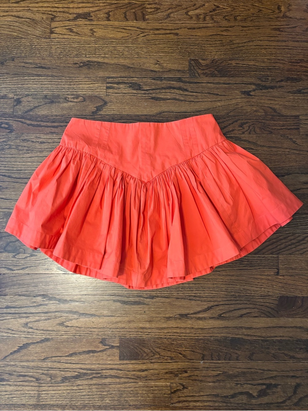 Maeve Anthropologie Basque Waist Mini Skirt Flirty Bubble Ballet Core Preppy